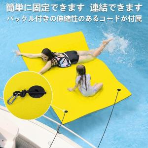 フローティングマット ウォーターマット 浮き輪...の詳細画像2