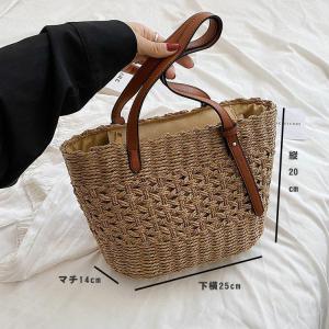 かごバッグ ショルダー 斜めがけ カゴバッグ ...の詳細画像3