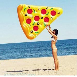新作 うきわ 浮き輪 フロート ピザ 食べ物 ...の詳細画像5