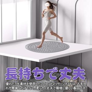 足ツボマット 55cm 円形 足マッサージパッ...の詳細画像5