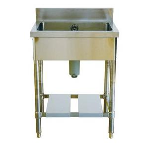 一槽シンクW1000×D450×H800+100mm【東京圏限定】A1C-1000業務用