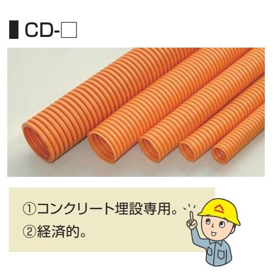 【プラフレキCD管】φ28×30mコンクリート埋設専用電線管（法人様限定）