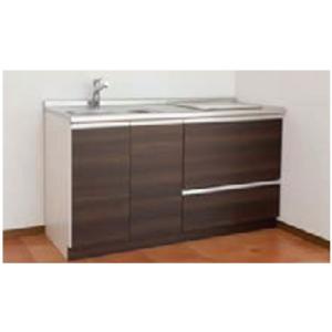 システムキッチンW1500×D600×H850 人工大理石天板  2口ガス加熱器具付【東京圏限定】C...