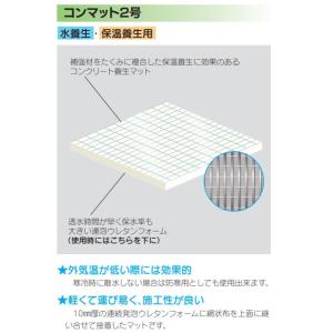 コンマット2号 幅1ｍ×30ｍ耐水防蝕に優れ反復使用できる経済的な【コンクリート養生マット】法人様限定｜ensin