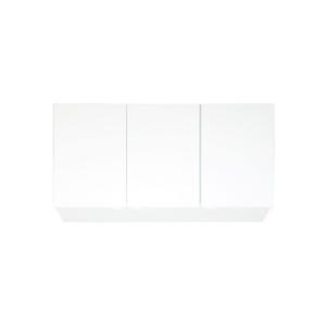 吊戸棚 鏡面扉標準W1100×D362×H600+25mm耐震レバーラッチ付