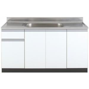 ガス台付流し台　完売しました ガス台付流し台W1600×D550×H800/620mm【東京圏限定】トップ出し水栓