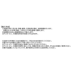 吹付用RTネット幅2m×100m【目合12×1...の詳細画像3