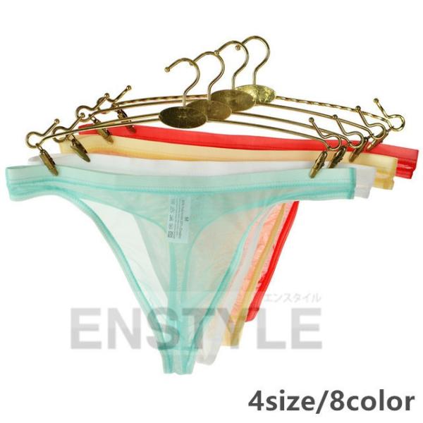 Tバック メンズ マイクロメッシュ 極薄素材 男性下着 セクシー下着 インナーjy536 ensty...