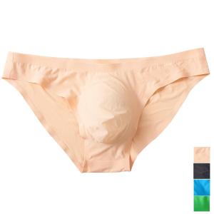 メンズビキニ 男性下着 無痕 無地 シームレス 3Dポーチ