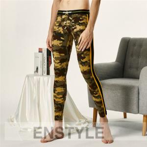 タイツ 防寒 男性 メンズ 迷彩柄 コットン ...の詳細画像3