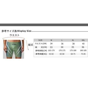 水着 メンズ ロングスパッツ型 スイムウェア ...の詳細画像1