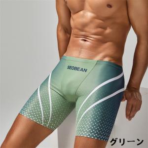 水着 メンズ ロングスパッツ型 スイムウェア ...の詳細画像2