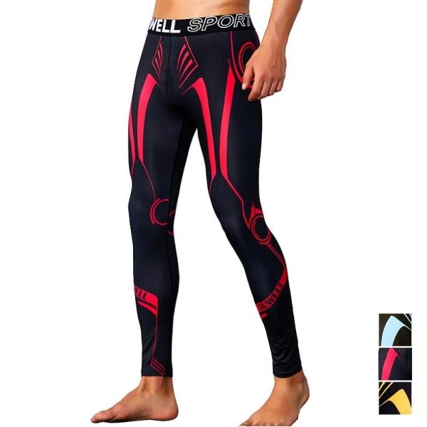 タイツ 防寒 男性 メンズ 弾力 ストレッチ素材 レギンス ロングスパッツ スウェットパンツ sb9...