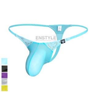 メンズTバックフロントモッコリ レース メンズインナー セクシーインナー enstyle エンスタイル um-q04｜enstyle