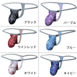 メンズTバック もっこりタイプ 花柄 メンズイ...の詳細画像2