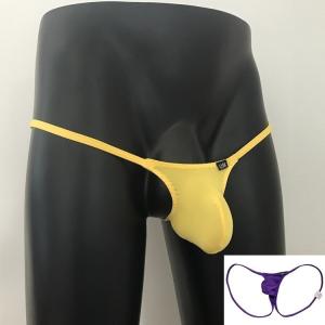 Yバックメンズ 極小もっこり セクシーインナー 男性下着