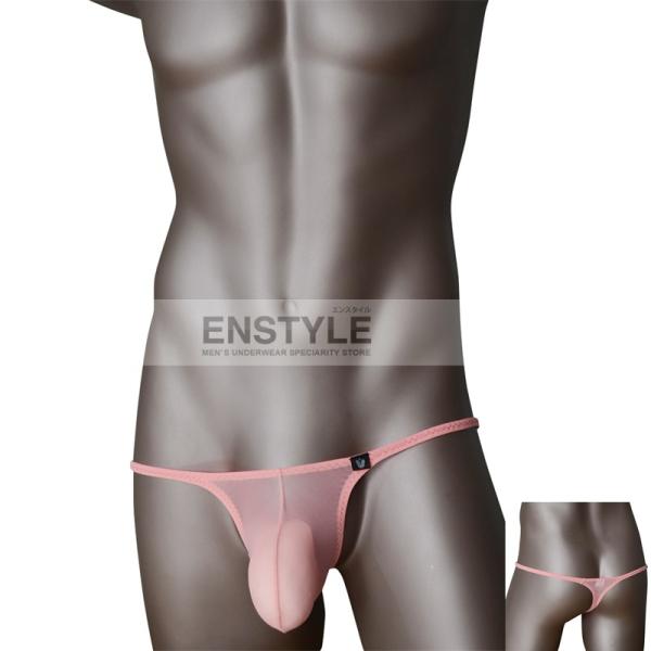 メンズTバック マイクロメッシュ 極薄 モッコリ メンズ インナーセクシーインナー enstyle ...
