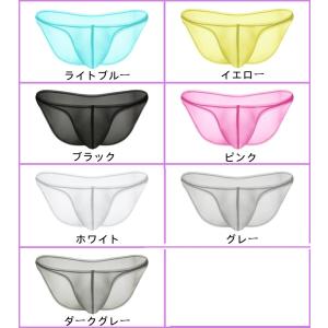 メンズビキニ 軽量 超薄 立体縫製 シースルー...の詳細画像1