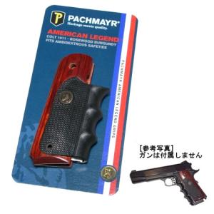 Pachmayr ハンドガングリップ GM-ALS コルトM1911 ラバー ラバーガン