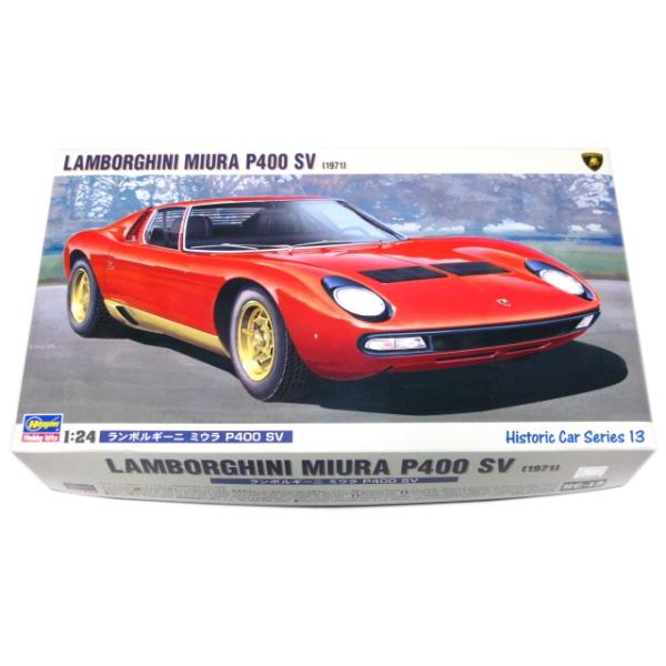 ランボルギーニ ミウラ P400 SV 1971 MIURA 1/24スケール プラモデル (HC-...