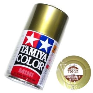 タミヤ（TAMIYA） カラー MINI スプレー塗料 (TS-87) チタンゴールド