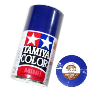 タミヤ カラー MINI スプレー塗料 (TS-86) ピュアーレッド つやあり