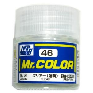 Mr.カラー （46） クリアー (透明) 基本色・光沢仕上げ用