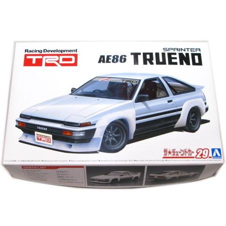 TRD AE86 トレノ N2仕様 85 トヨタ ザ☆チェーンドカー 1/24スケール (29) ア...