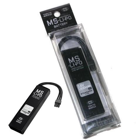 MS・Li-Po バッテリー スタンダードタイプ 1500mAh 電動ガン用 リポバッテリー No....