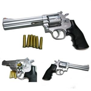 S&W M686 6in .357MAGNUM マグナム HOP-UPエアガン (18歳以上)　クラウンモデル｜ensyu2017