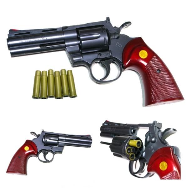 コルト パイソン .357マグナム 4in ウッドタイプグリップ COLT PYTHON HOP-U...