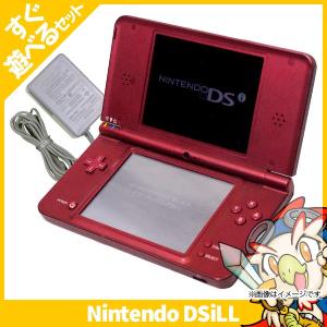 DSiLL ニンテンドーDSi LL ワインレッドUTL-S-WRA 本体 すぐ遊べるセット Nintendo 任天堂 ニンテンドー 中古