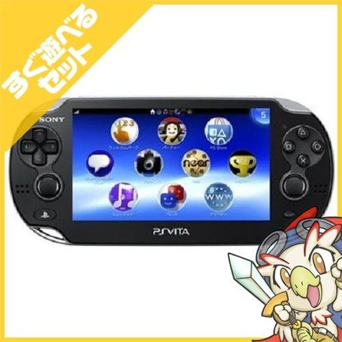 PSVita PlayStation Vita Wi‐Fiモデル クリスタル・ブラック (PCH-1...