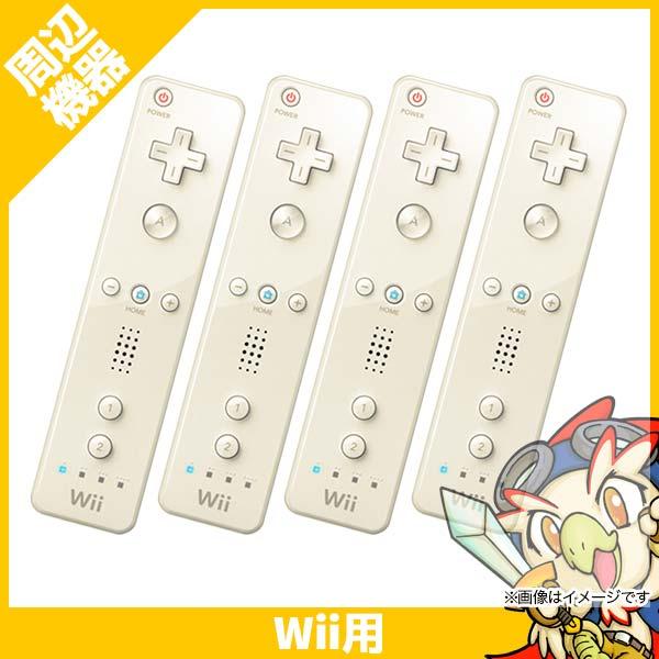 Wiiリモコン 純正 シロ 4個セット WiiU Nintendo ニンテンドー 任天堂 ウィー 白...