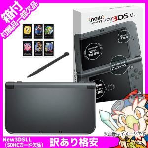 Newニンテンドー3DS LL メタリックブラック 訳あり Nintendo 任天堂 ニンテンドー 中古