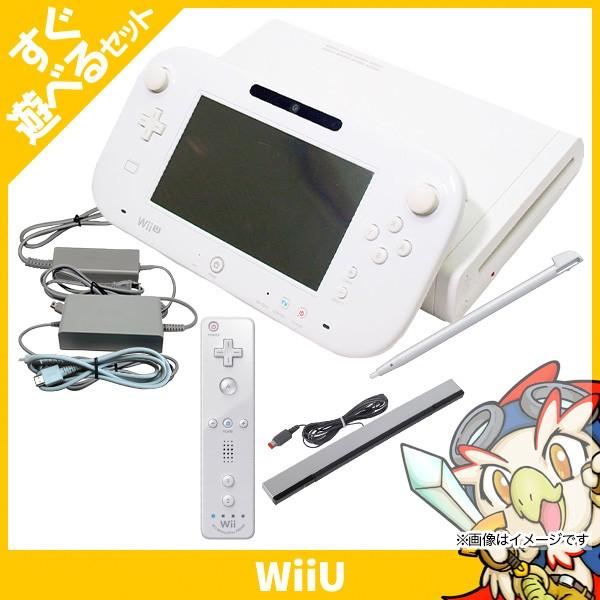 WiiU ニンテンドーWiiU プレミアムセット(シロ) 本体 すぐ遊べるセット Wiiリモコンプラ...