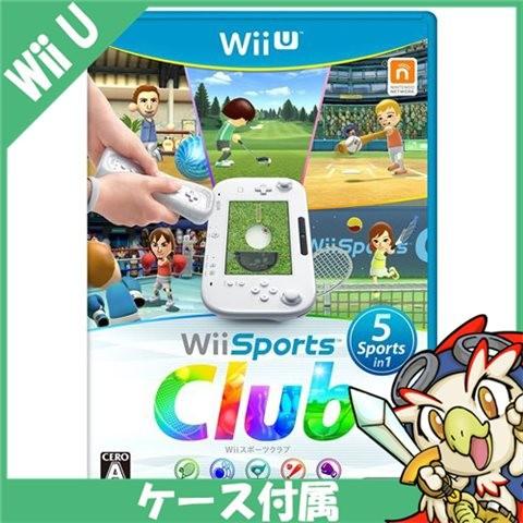 WiiU Wii Sports Club ソフト ケースあり Nintendo 任天堂 ニンテンドー...