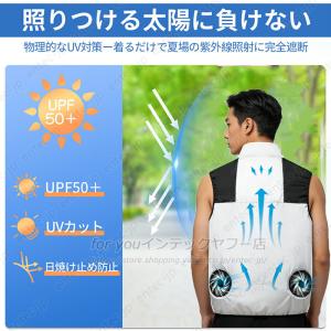 2026最新 空調作業服 20000mAh大容...の詳細画像4