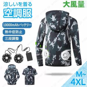 空冷服 ファン付きウェア 空調ウェア cross-fan ペルチェ付き空調