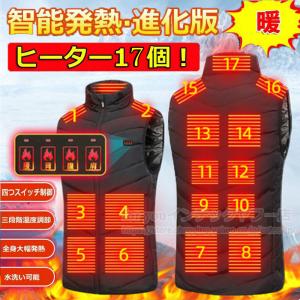 電熱ベスト 20000mAhバッテリー 2026...の商品画像