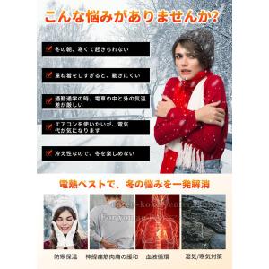 電熱 ベスト 2024強化版 電熱ベスト 日本...の詳細画像1