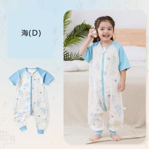 【半袖】スリーパー 夏用キッズ 幼児 ガーゼ ...の詳細画像3