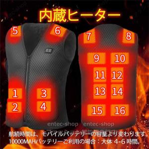 電熱ベスト 日本製ヒーター ベスト 2025強...の詳細画像1