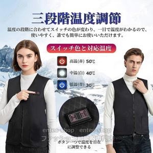 電熱ベスト 日本製ヒーター ベスト 2025強...の詳細画像3