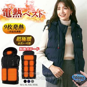 リンクサス F-H-Vハーネス型ヒートベスト本体 FHV-HOT M〜L／2L〜3L