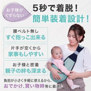 即納 抱っこひも スリング ベビースリング 新...の詳細画像3