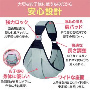 即納 抱っこひも スリング ベビースリング 新...の詳細画像4