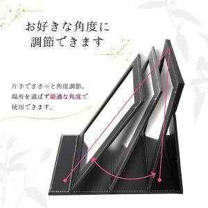 卓上ミラー スタンドミラー 折りたたみ ミラー...の詳細画像3