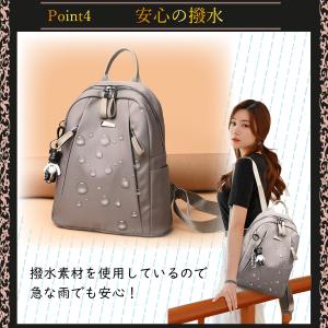 リュック レディース 通学 通勤 軽い 大容量...の詳細画像5