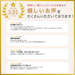 ウィッグ 頭頂部ウィッグ パーマ ウェーブ 部...の詳細画像1